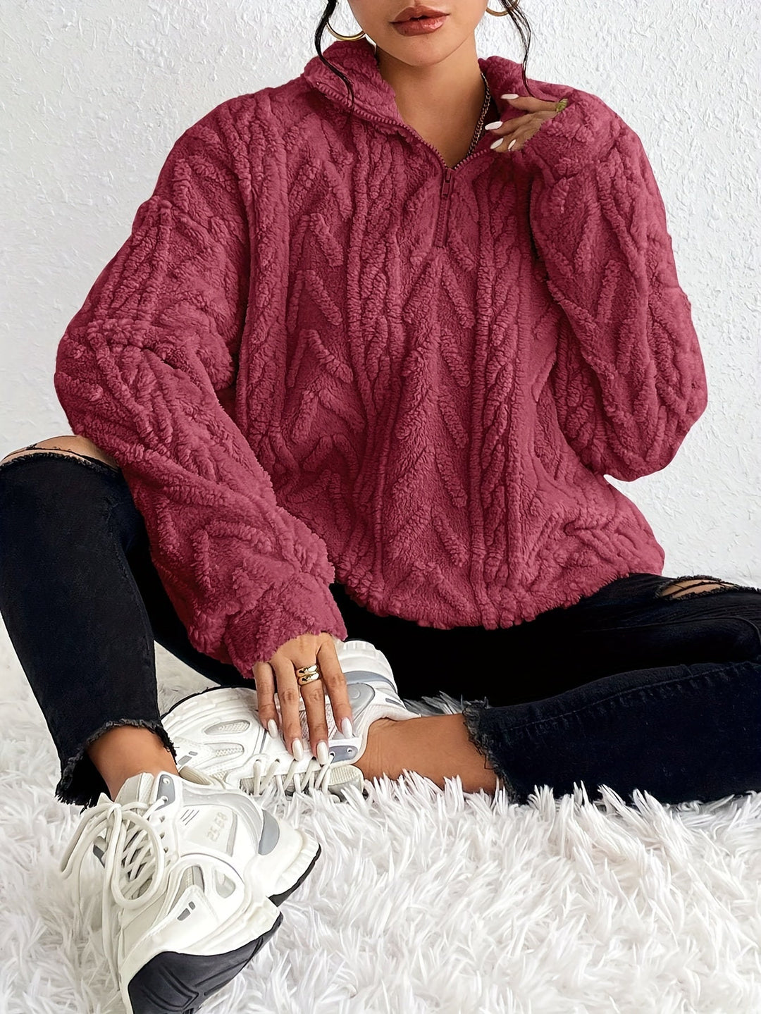 Maddalena™ | Pull en polaire élégant – Élégance