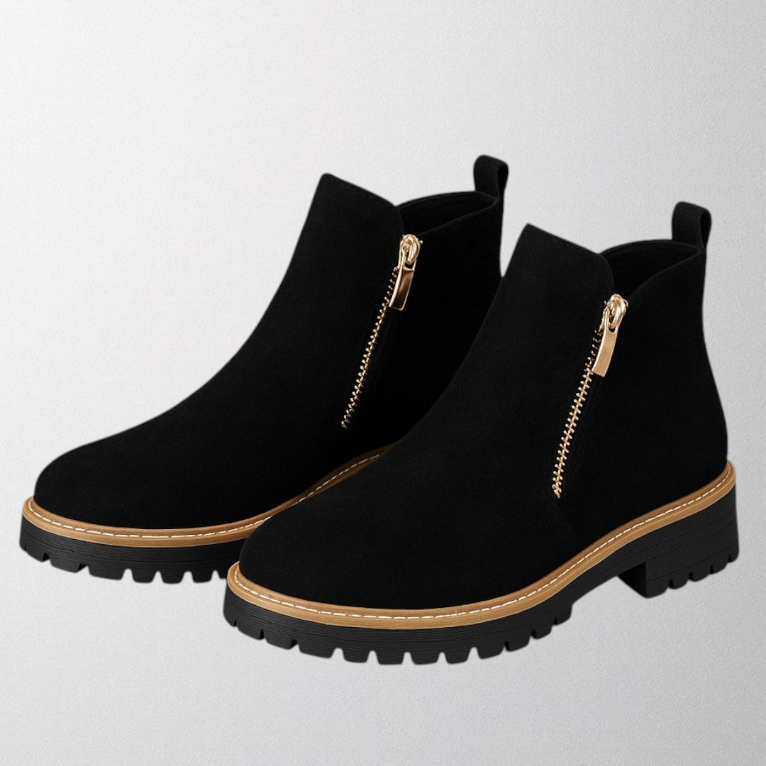 Olivia™ | Chaussure femme à bout rond – Élégance