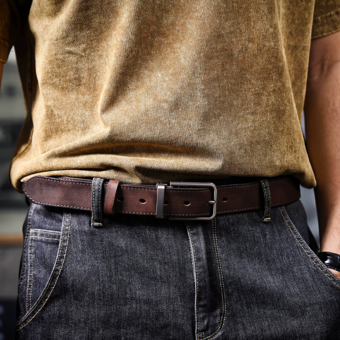 Buckhorn™ | Ceinture en cuir – Élégance