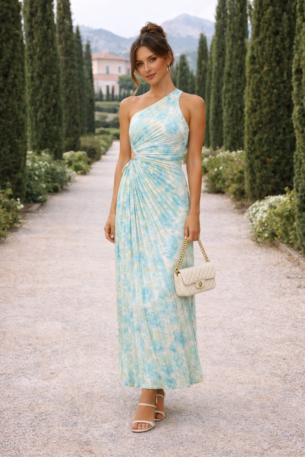 Sienna - Robe Maxi Élégante avec Décolleté | Élégance