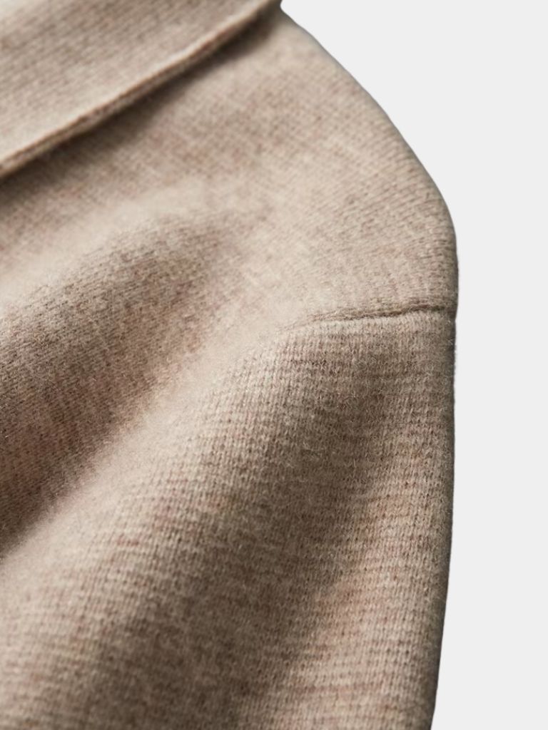 Cashmere Heritage Knit Jacket -