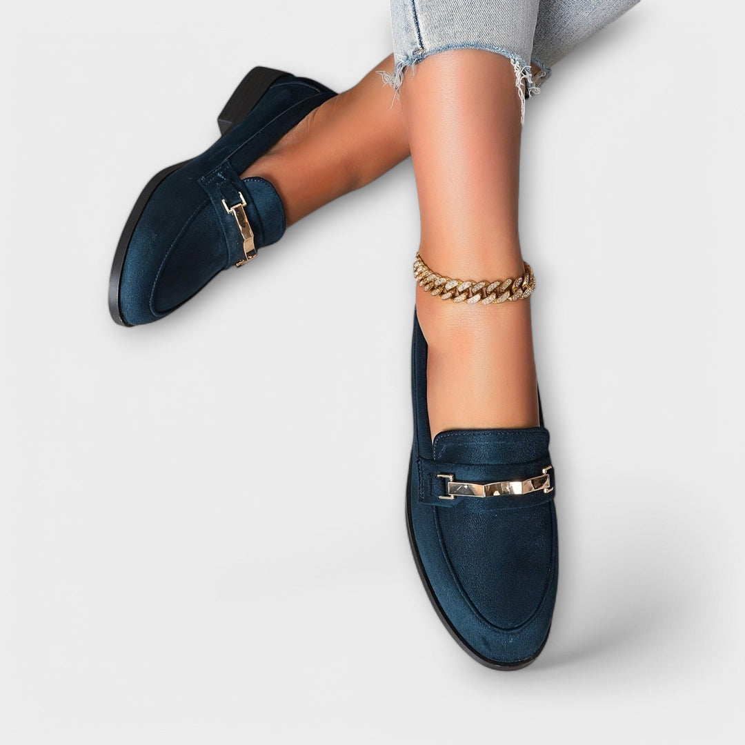 Marivelle™ | Mocassins en flanelle – Élégance