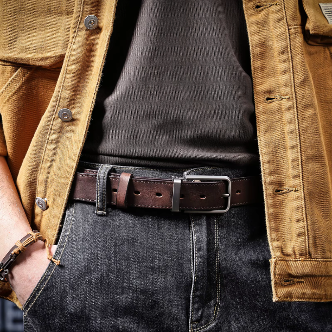 Buckhorn™ | Ceinture en cuir – Élégance