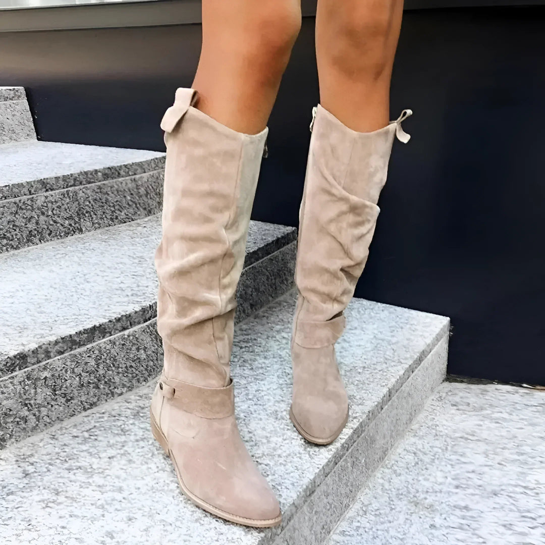 Aria™ | Bottes élégantes en cuir – Élégance