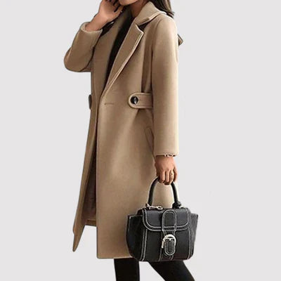 Clara – Wool Coat with Belt