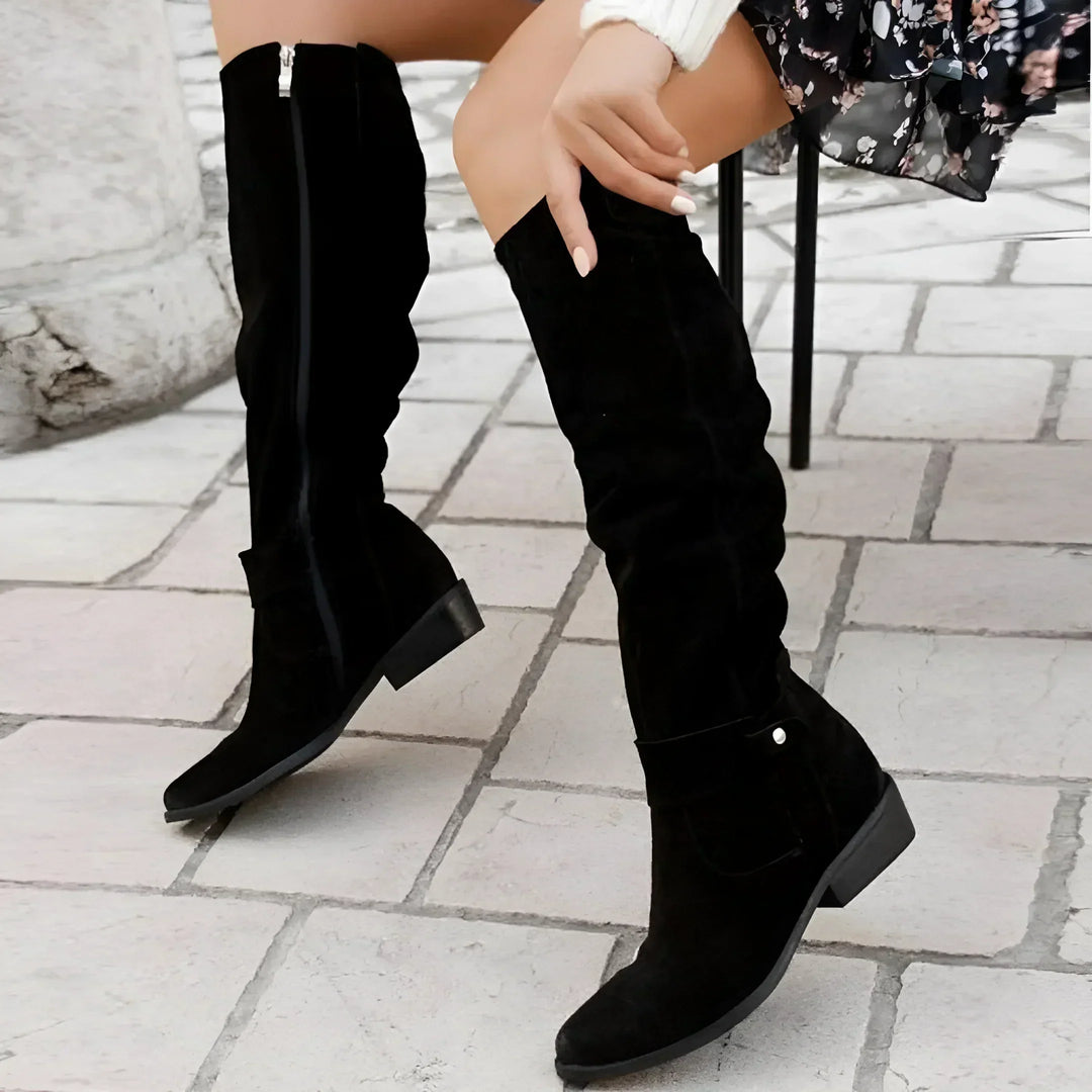 Aria™ | Bottes élégantes en cuir – Élégance