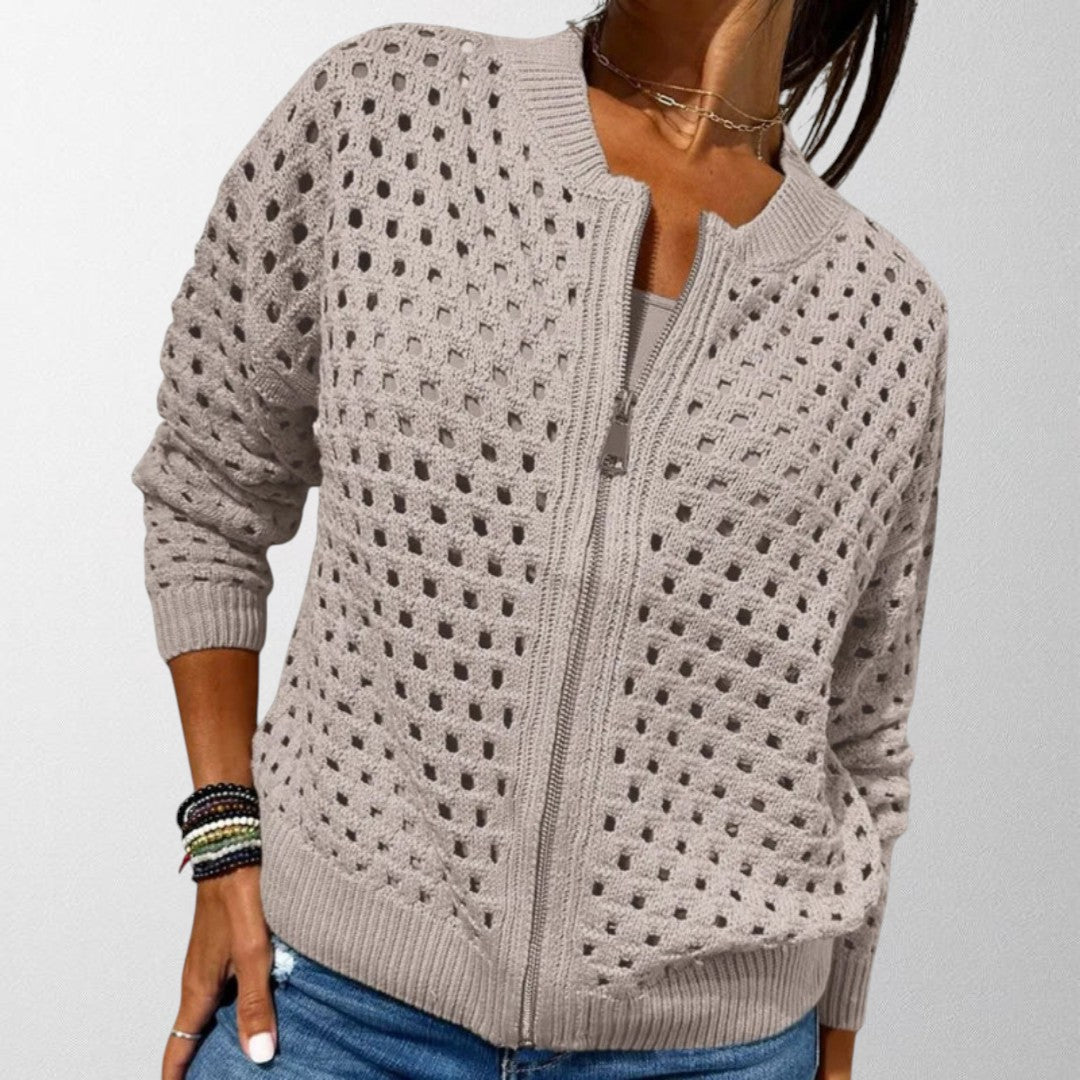 Céliane™ | Cardigan en maille premium – Élégance