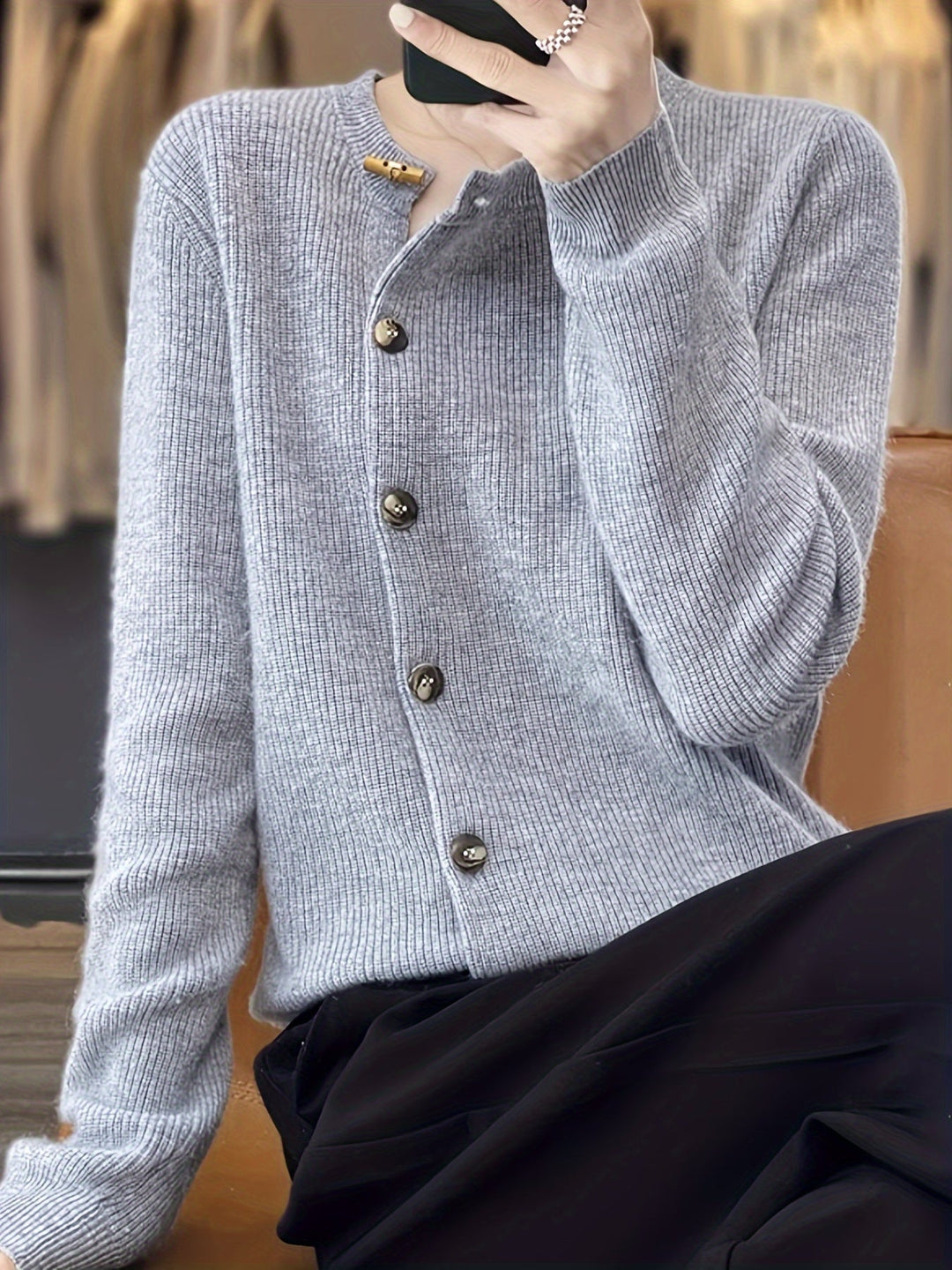 Gemma™ | Cardigan éternel – Élégance
