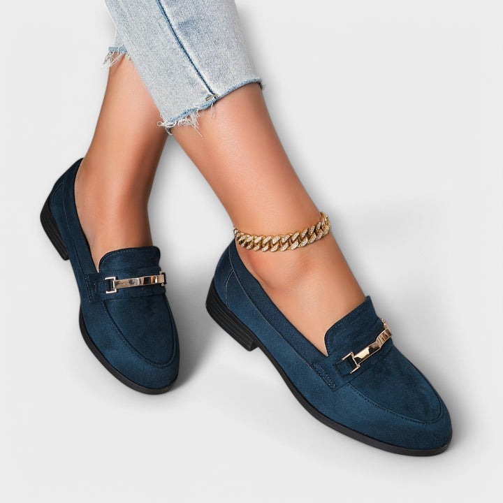 Marivelle™ | Mocassins en flanelle – Élégance