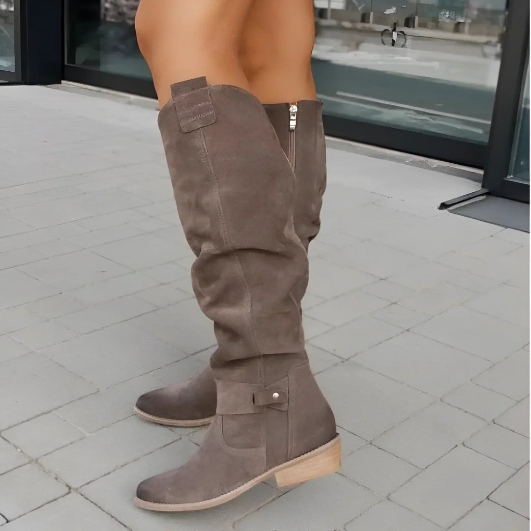 Aria™ | Bottes élégantes en cuir – Élégance