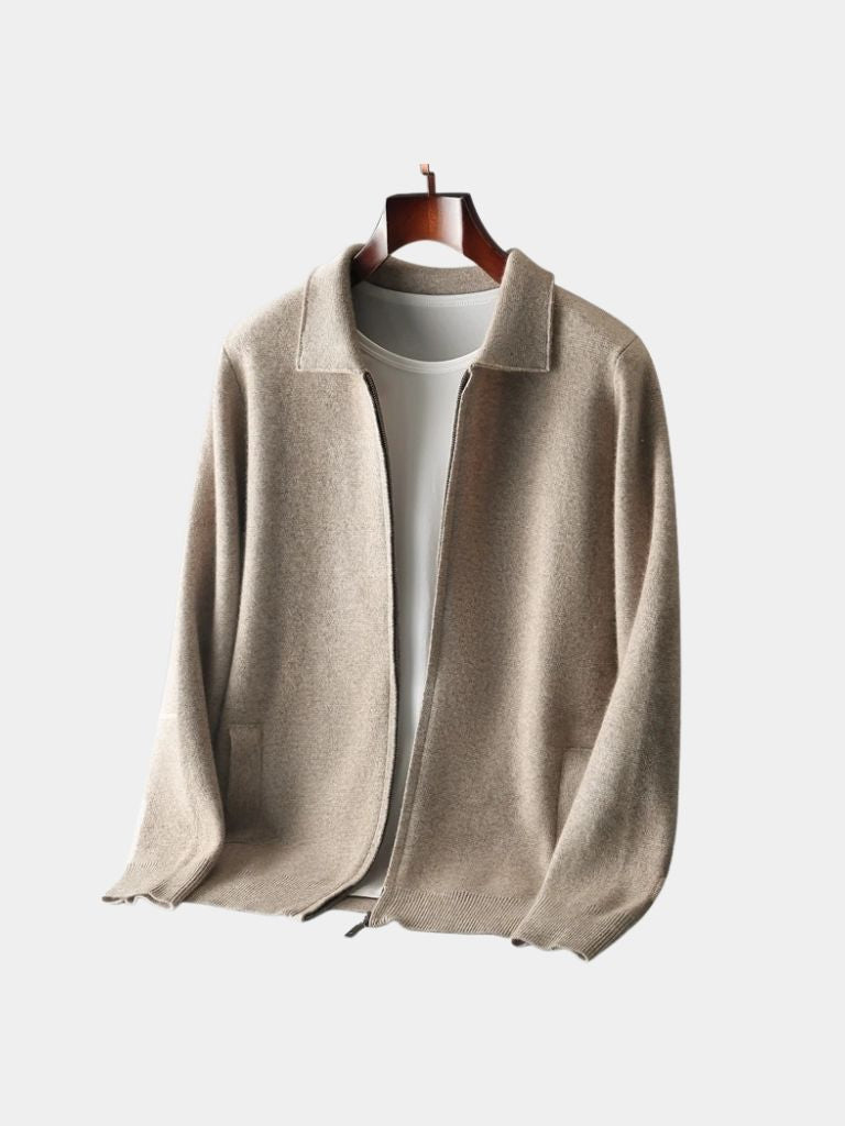 Cashmere Heritage Knit Jacket -