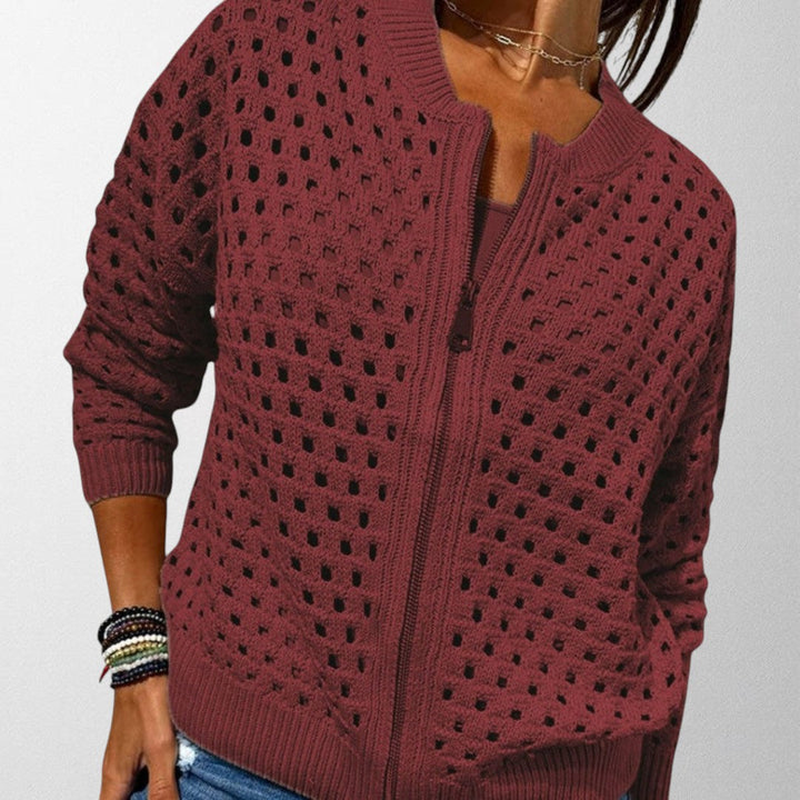 Céliane™ | Cardigan en maille premium – Élégance