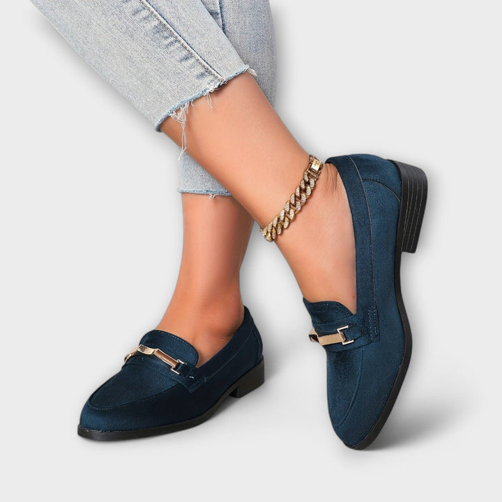 Marivelle™ | Mocassins en flanelle – Élégance