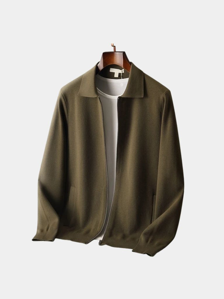 Cashmere Heritage Knit Jacket -