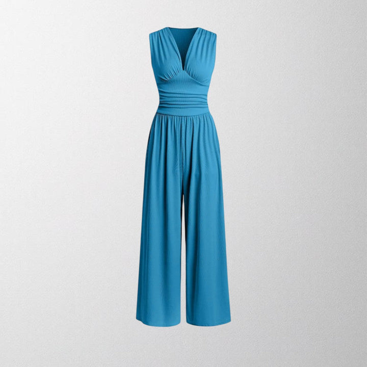 Jasmine™ | Combinaison chic sans manches – Élégance