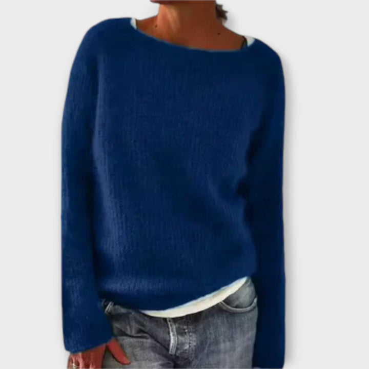 Regine™ | Pull en maille uni – Élégance