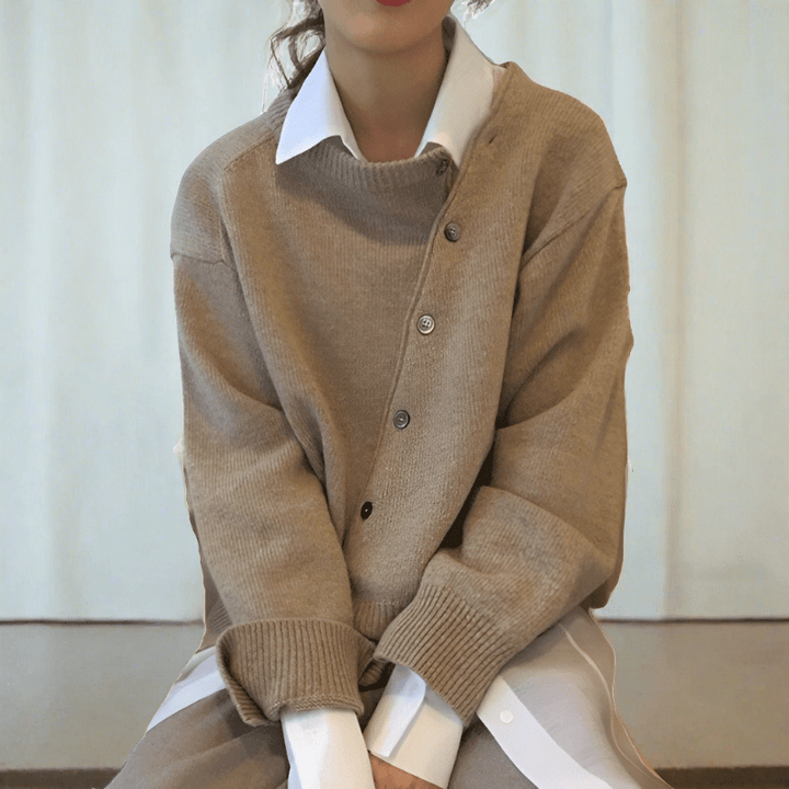 Caterina™ | Cardigan à boutons – Élégance