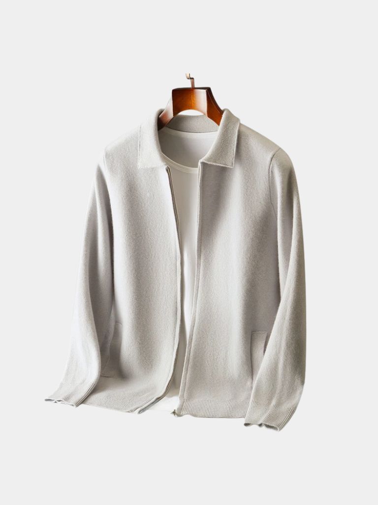 Cashmere Heritage Knit Jacket -