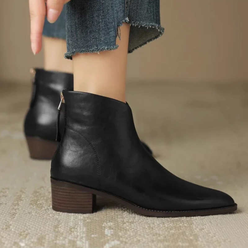 Maël™ | Bottes en cuir – Élégance