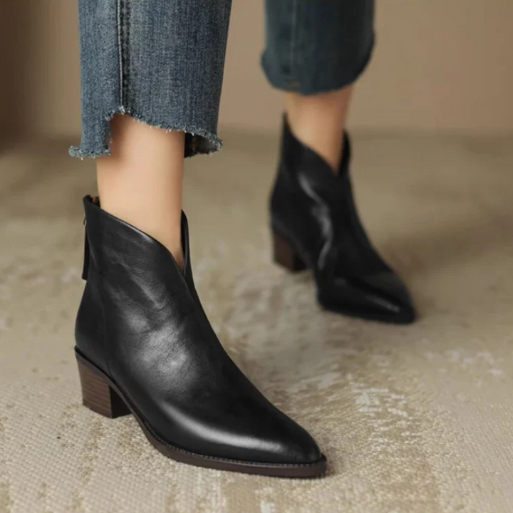 Maël™ | Bottes en cuir – Élégance