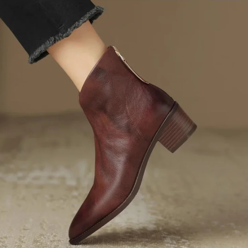 Maël™ | Bottes en cuir – Élégance