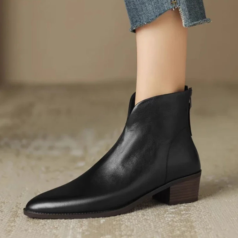 Maël™ | Bottes en cuir – Élégance