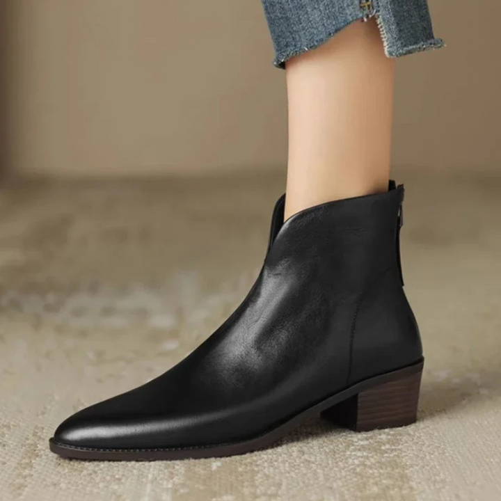 Maël™ | Bottes en cuir – Élégance