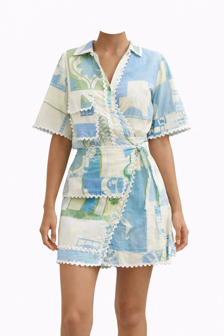 Solene - Ensemble Patchwork Chic | Élégance