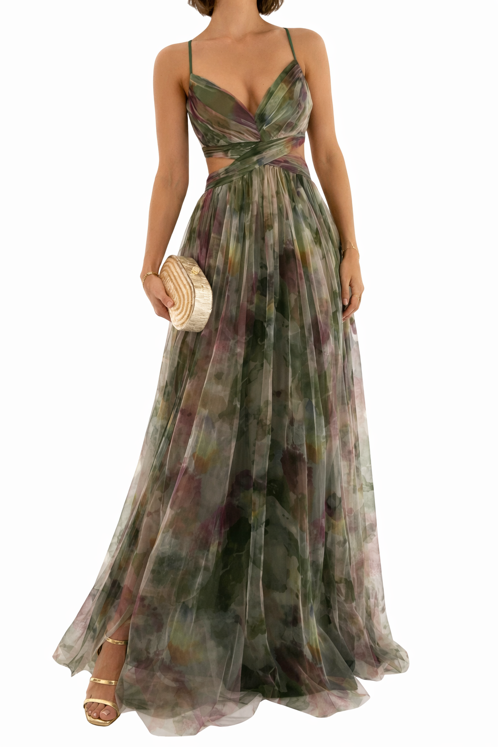 Rita| Maxi-robe Envoûtante avec Imprimé Floral | Élégance