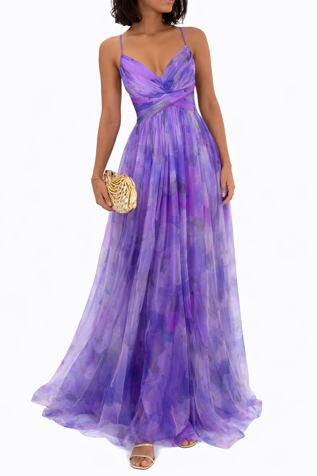 Rita| Maxi-robe Envoûtante avec Imprimé Floral | Élégance