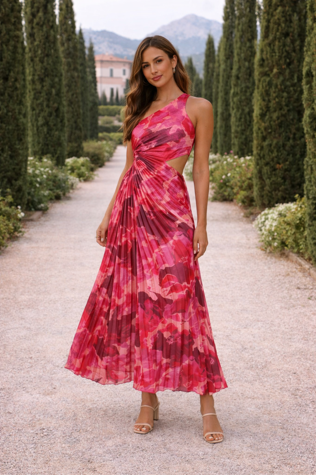 Sienna - Robe Maxi Élégante avec Décolleté | Élégance