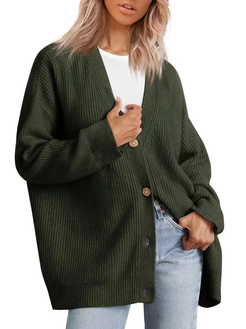 Federica™ | Cardigan élégant à boutons – Élégance