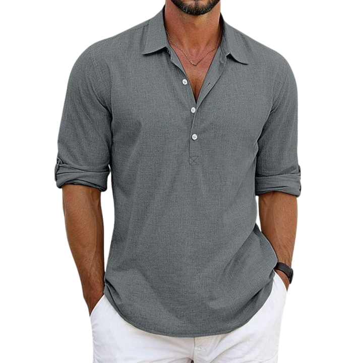Henri™ | Chemise en coton haut de gamme pour homme