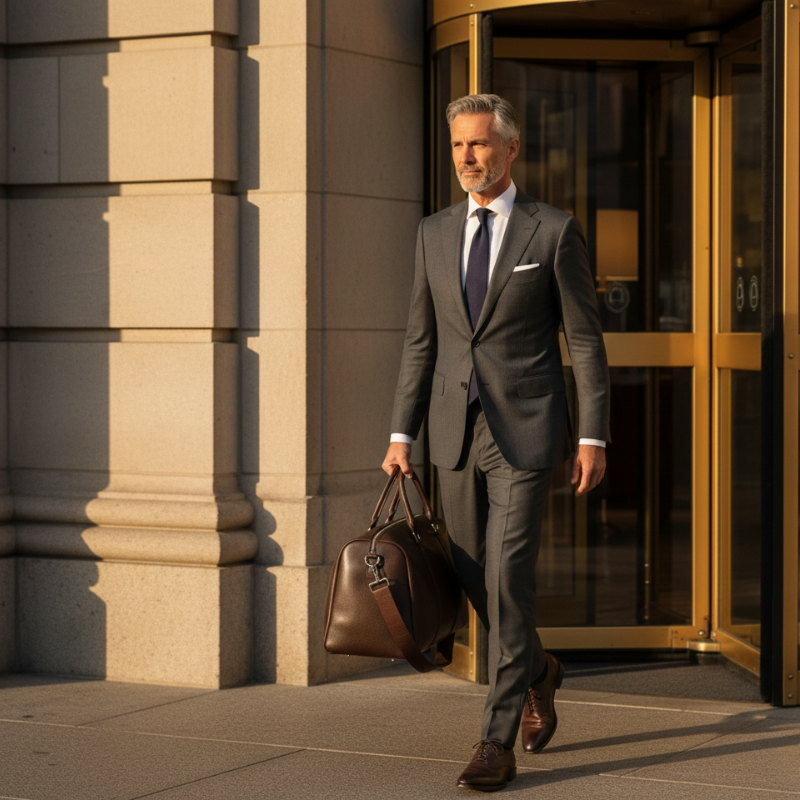 Duffle™ | Sac weekender exécutif – Élégance