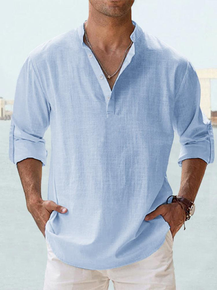 Vince™ | Chemise en lin – Élégance