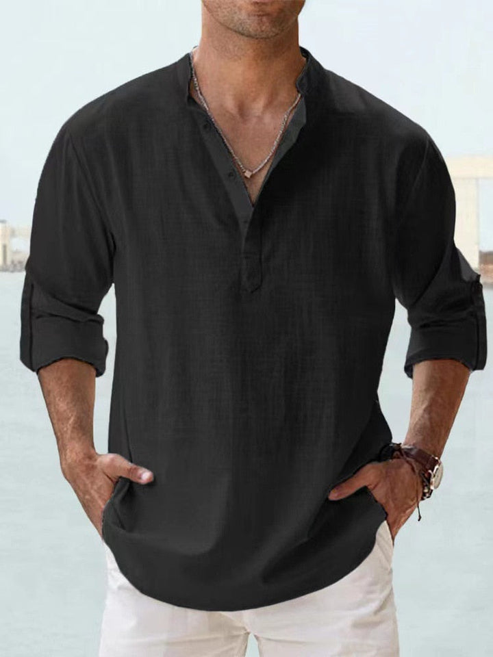 Vince™ | Chemise en lin – Élégance