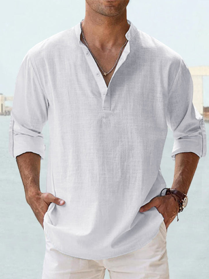 Vince™ | Chemise en lin – Élégance