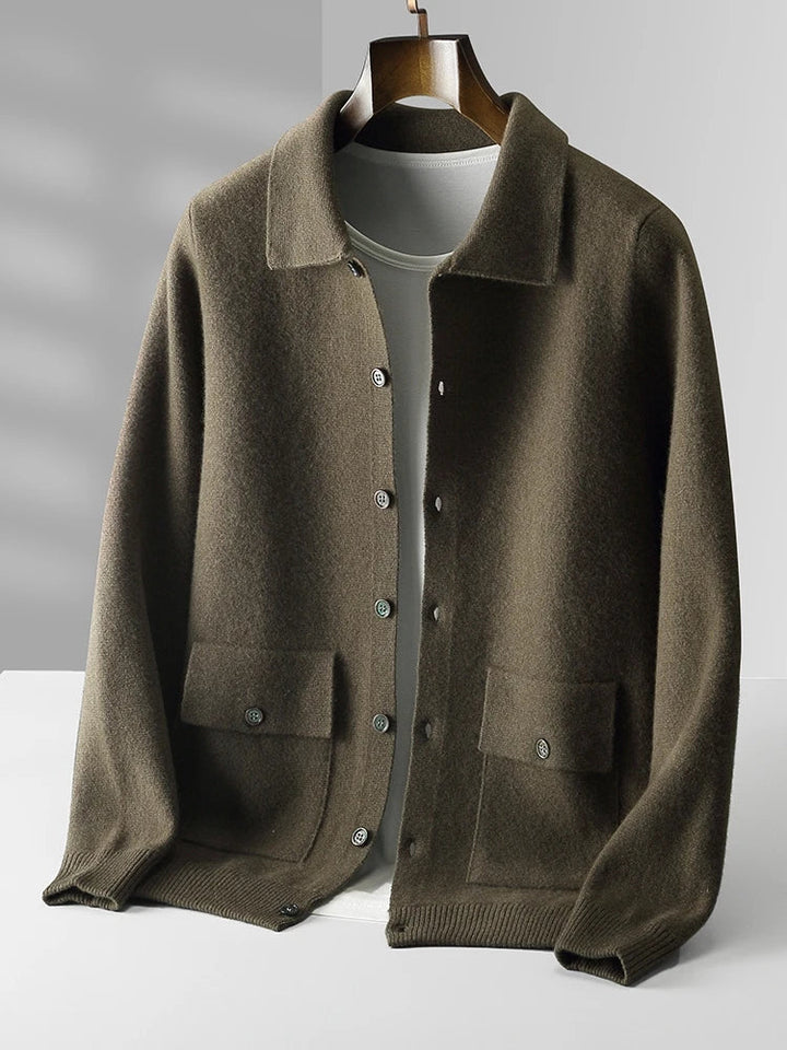 Giorgio Bello Merino Wool Cardigan