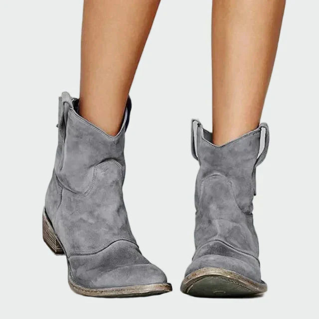 Bottines™ | Bottes cowboy rétro à chevilles – Élégance