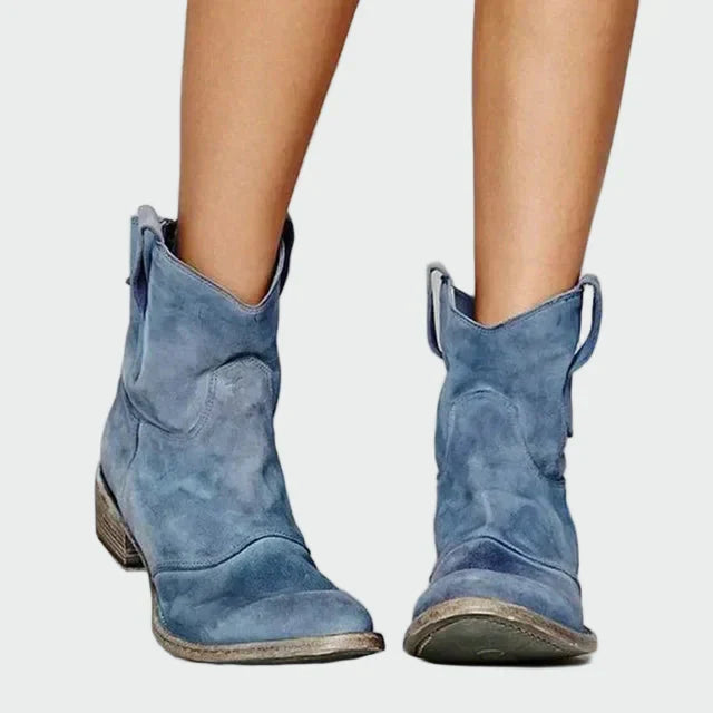 Bottines™ | Bottes cowboy rétro à chevilles – Élégance