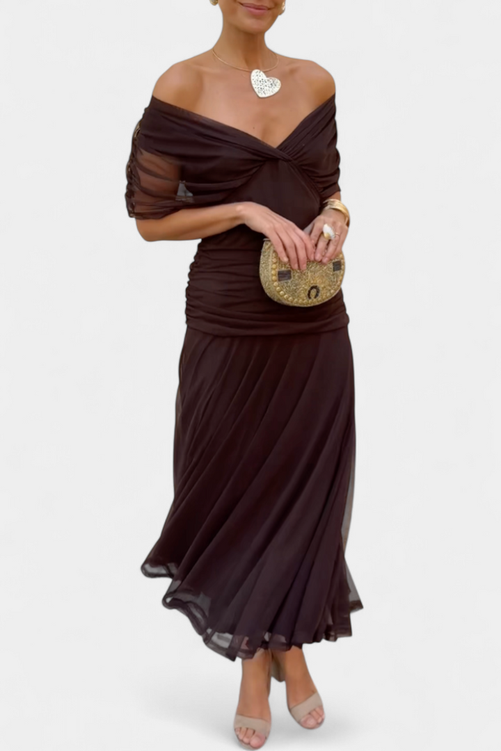 Elowen™ | Robe longue fleurie – Élégance
