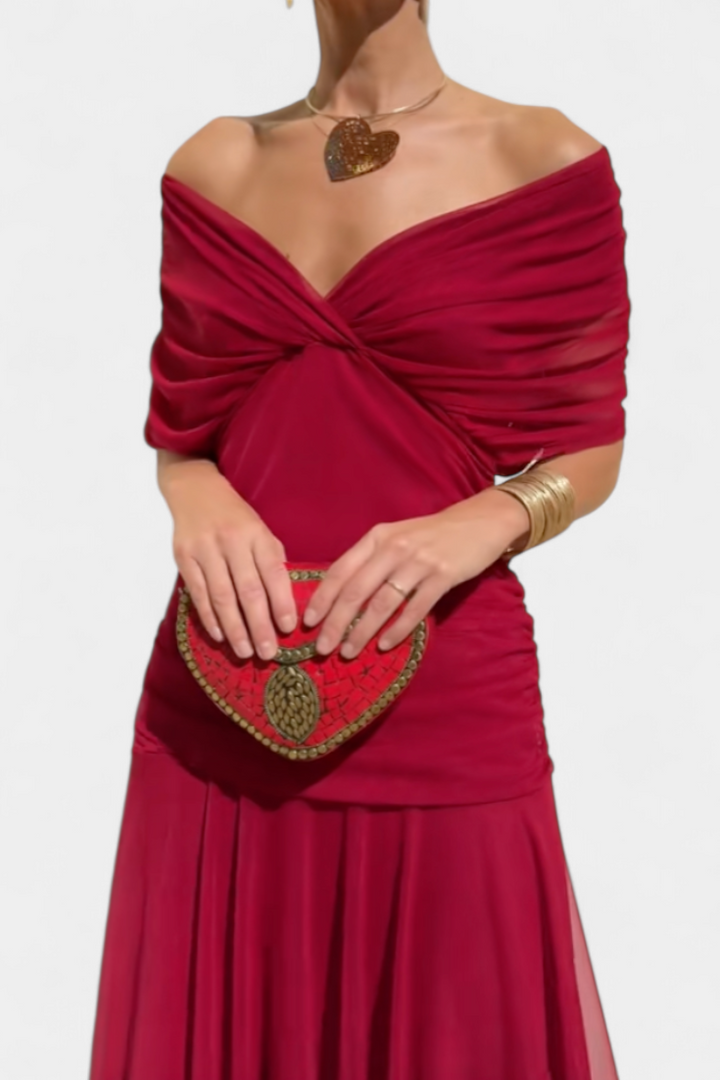 Elowen™ | Robe longue fleurie – Élégance