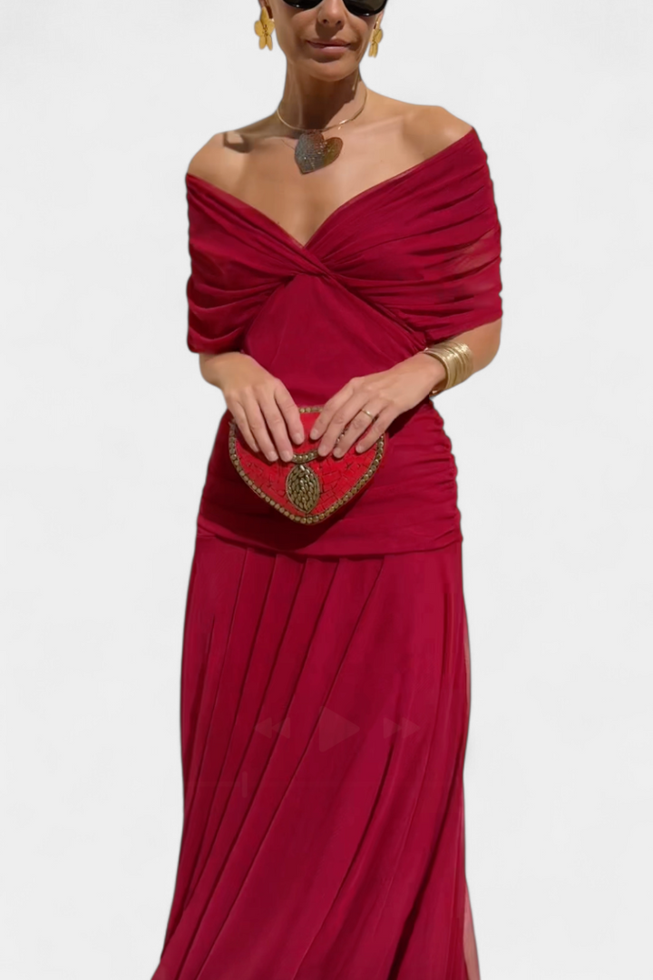 Elowen™ | Robe longue fleurie – Élégance