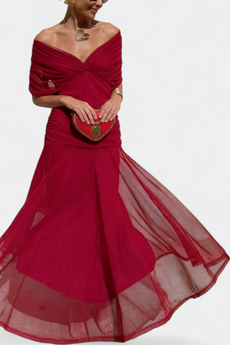 Elowen™ | Robe longue fleurie – Élégance