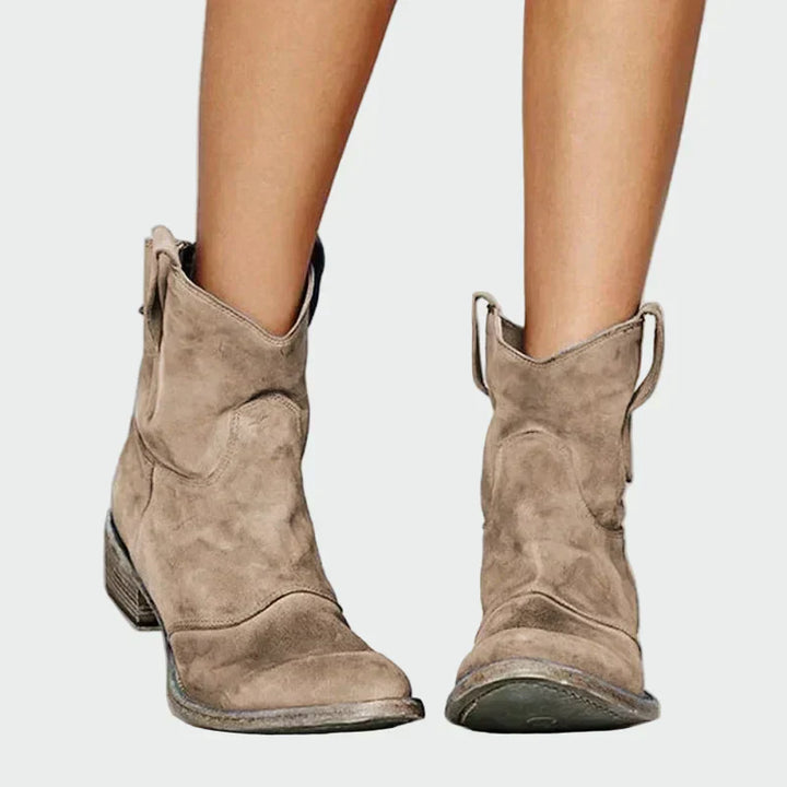 Bottines™ | Bottes cowboy rétro à chevilles – Élégance