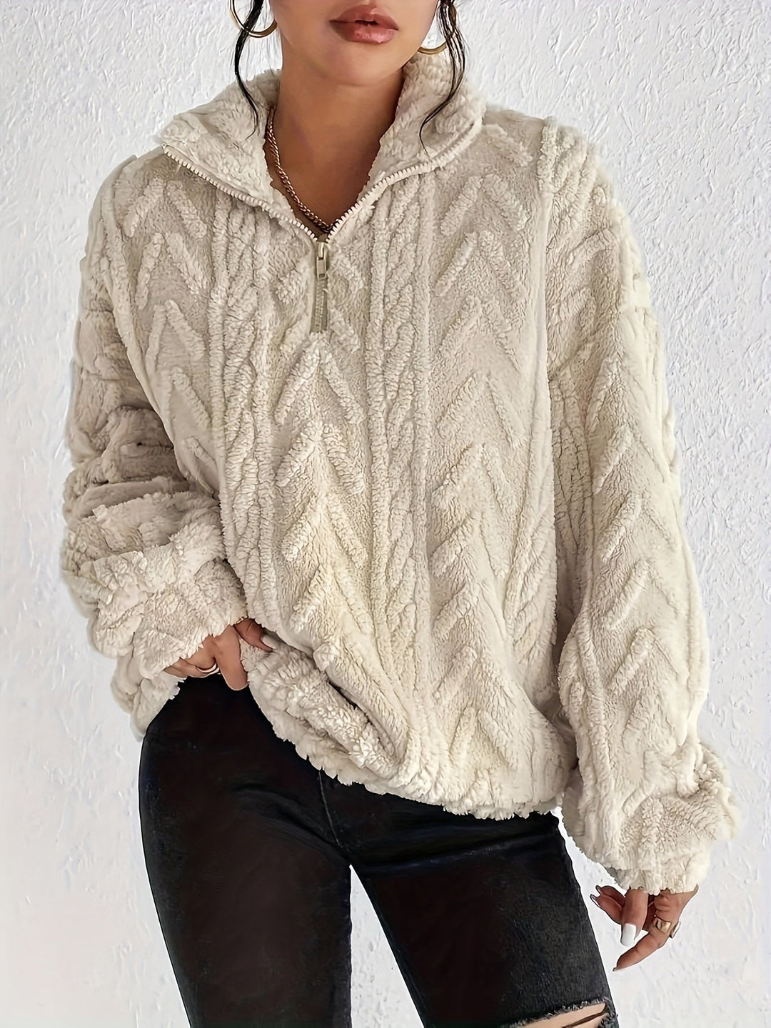Maddalena™ | Pull en polaire élégant – Élégance