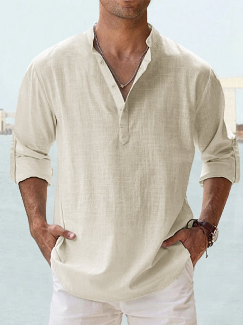 Vince™ | Chemise en lin – Élégance