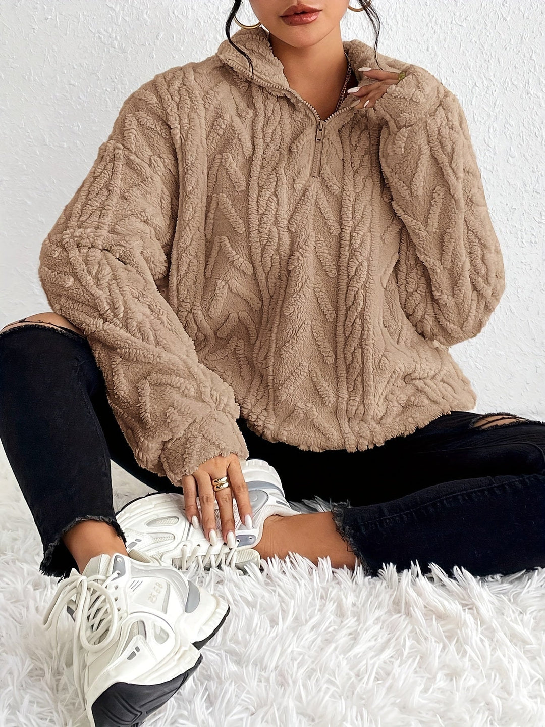 Maddalena™ | Pull en polaire élégant – Élégance
