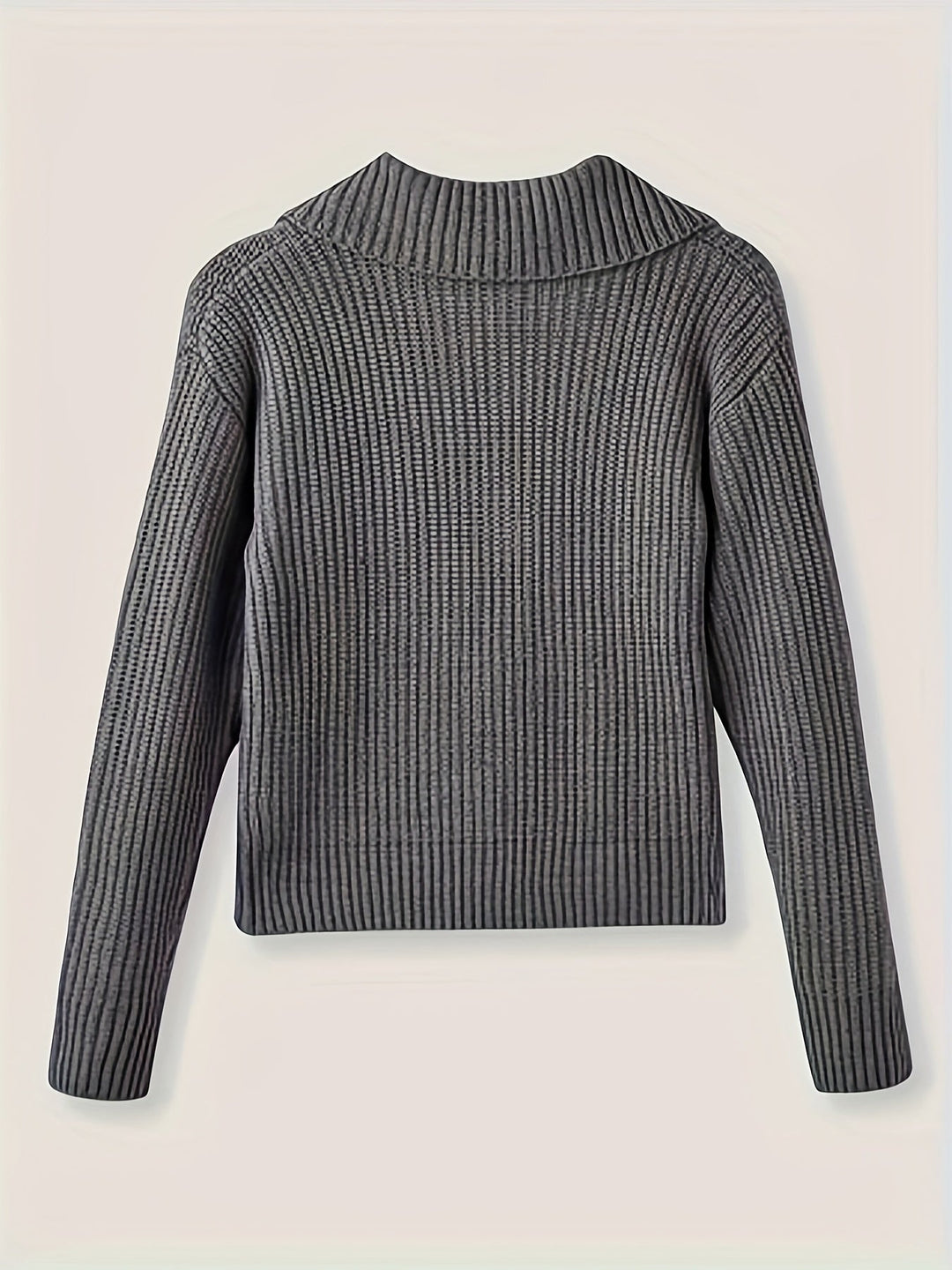 Amini™ | Cardigan en maille côtelée – Élégance