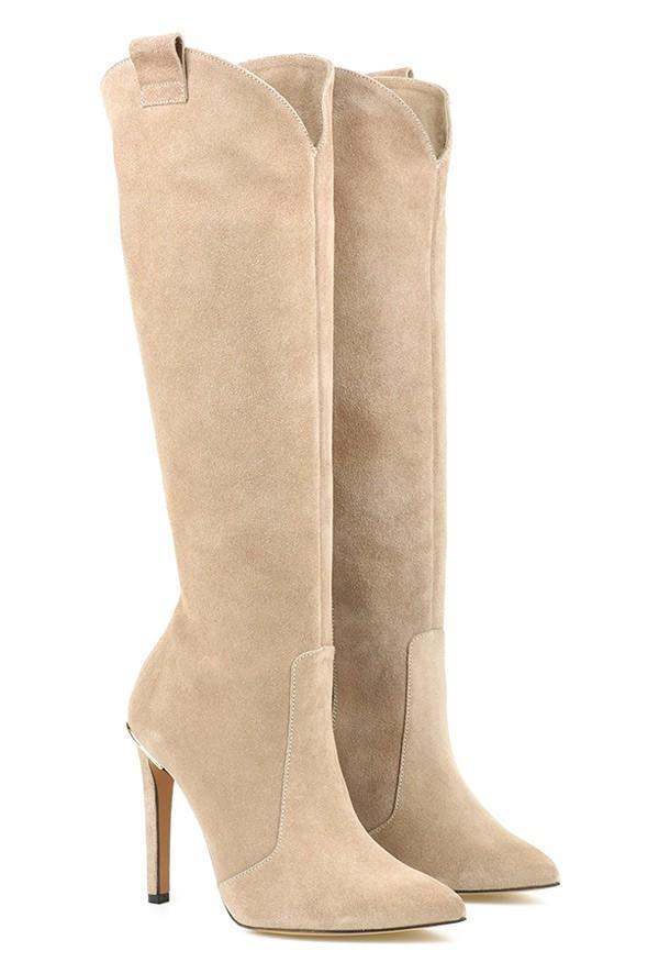 Séverine™ | Bottes élégantes et confortables en cuir – Élégance